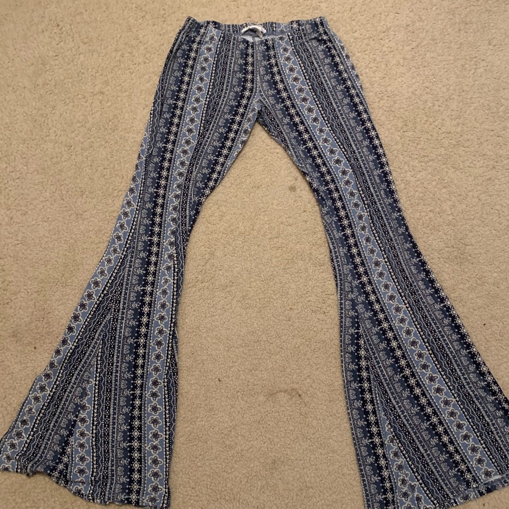 Wide leg flare pants